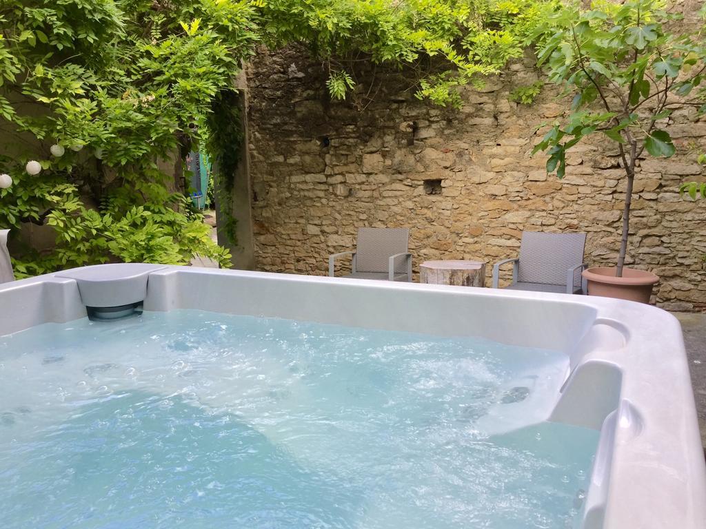 Maison De Maitre A Bram # Jacuzzi Kültér fotó
