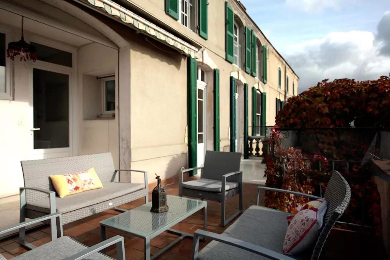 Maison De Maitre A Bram # Jacuzzi Kültér fotó