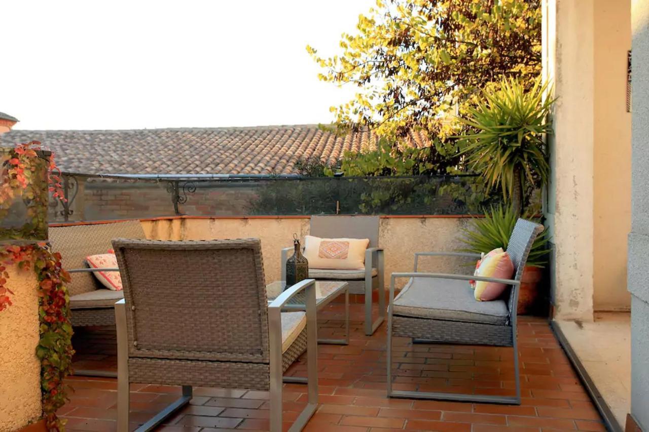 Maison De Maitre A Bram # Jacuzzi Kültér fotó